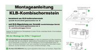 Montageanleitung KLB-Kombischornstein