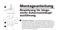 Montageanleitung KLB-Biegesteife Schornsteinkopfausbildung