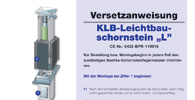 Montageanleitung KLB-Leichtbauschornstein 
